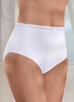 Dreierpack Slips mit Spitze 