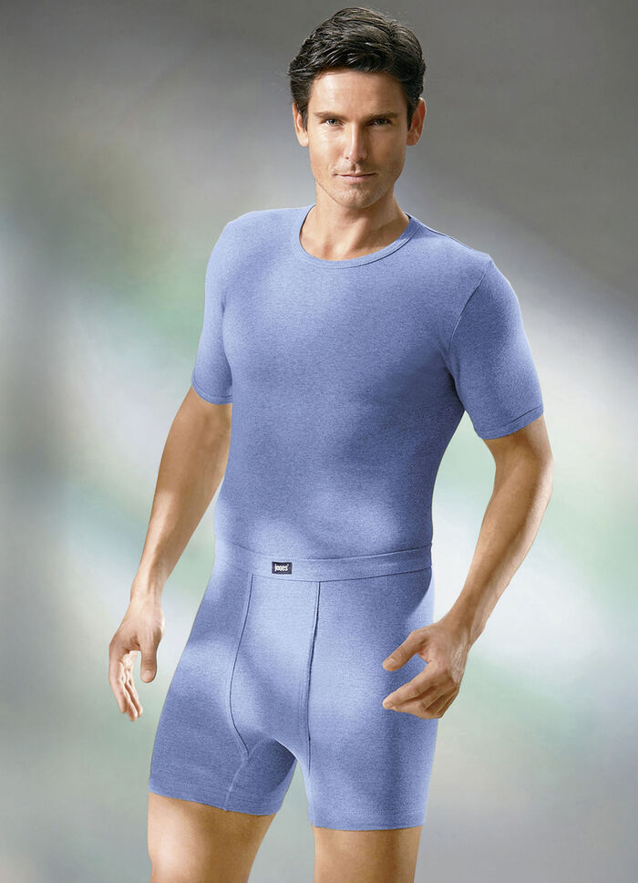 Viererpack Unterhosen aus Feinripp mit Eingriff 