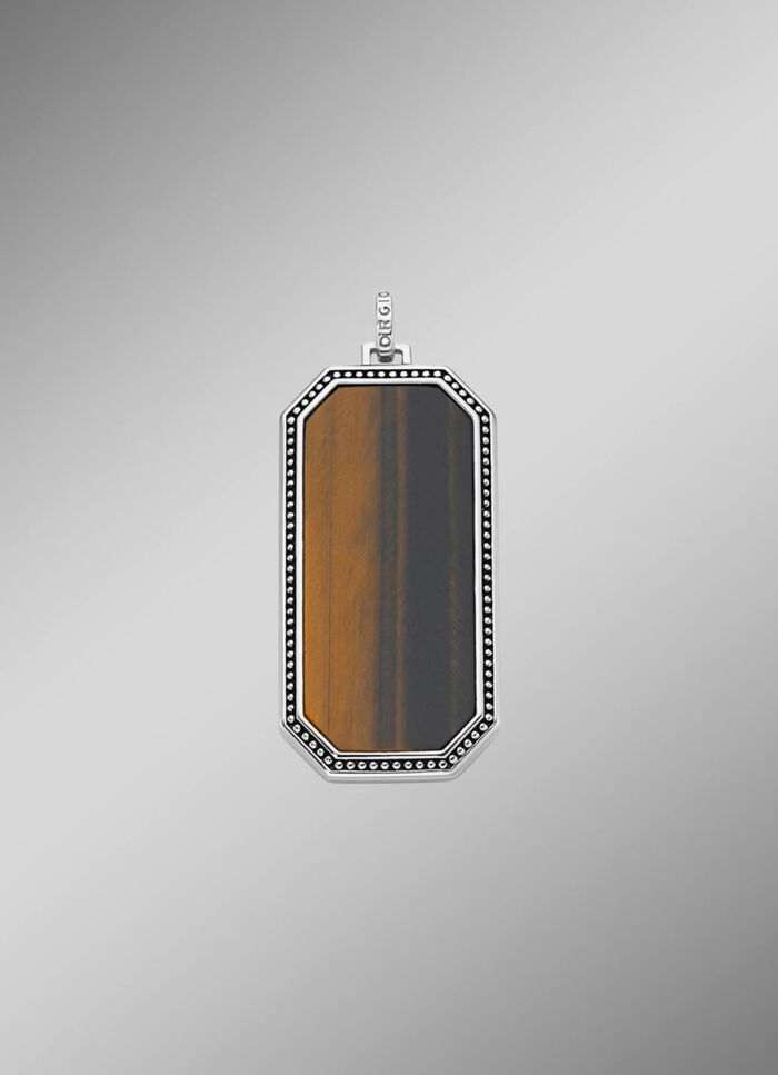 Markanter Anh&auml;nger mit Tigerauge 