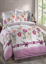 Renforc&eacute;-Bettw&auml;sche-Garnitur mit Reissverschluss 