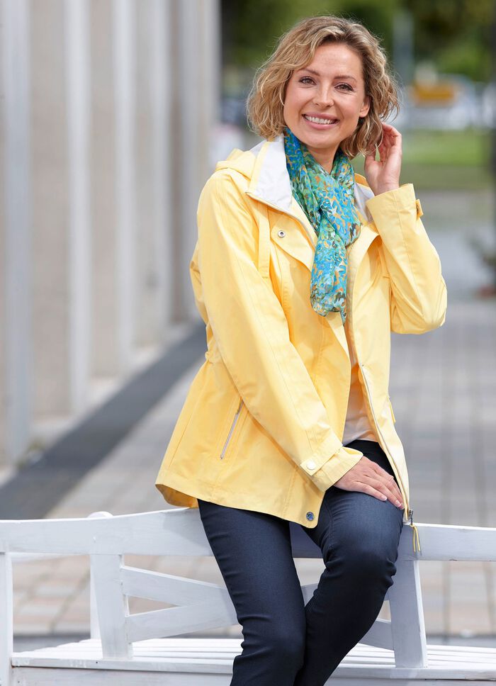 Jacke mit abnehmbarer Kapuze 