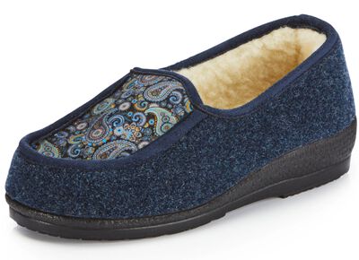 Hausschuh mit Schurwollfutter 