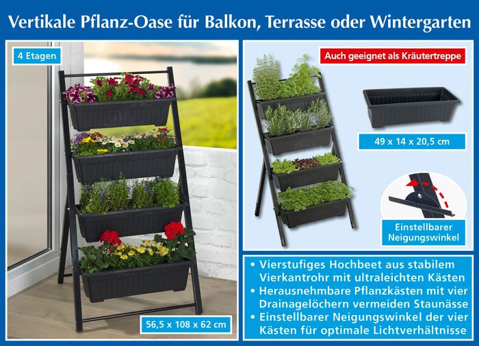 Vertikales Hochbeet 