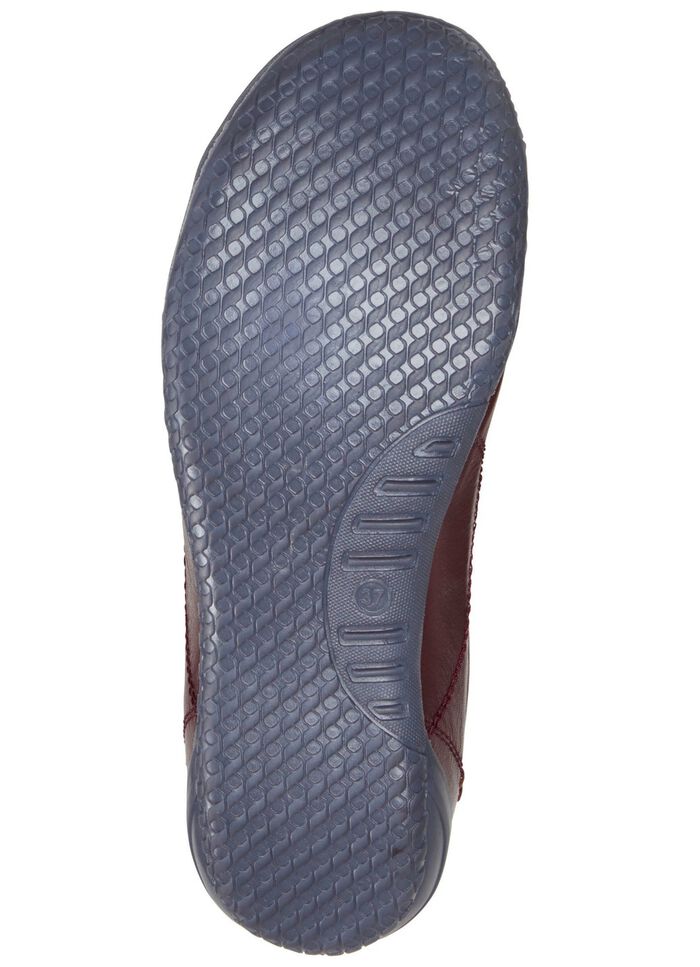 Andrea Conti Schn&uuml;rschuh mit Kontrast-Einfassung BORDEAUX