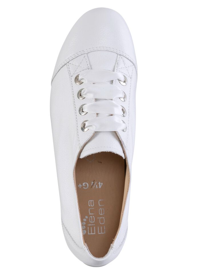 ELENA EDEN Schn&uuml;rschuh aus bestem Kalbleder 