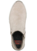Rieker Stiefelette aus weichem Nubukmaterial BEIGE