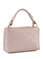 Laurina Tasche mit trendiger Ziersteppung PUDERROS&Eacute;