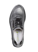 Waldl&auml;ufer, leichte Damen-Sneaker, Weite H, mit herausnehmbarem Fussbett ALTSILBER