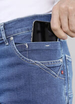 «Francesco Botti»-Jeans in 3 Farben HELLJEANS