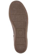 ELENA EDEN Stiefelette aus weichem Veloursleder SCHLAMM