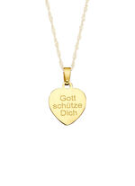 Anhänger «Schutzengel» mit Diamantschnitt 