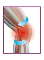 Kniebandage mit Kupferfaser von &laquo;VITALmaxx&raquo; 