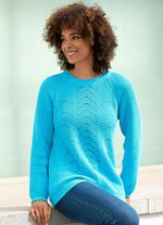 Pullover in Perlfang 