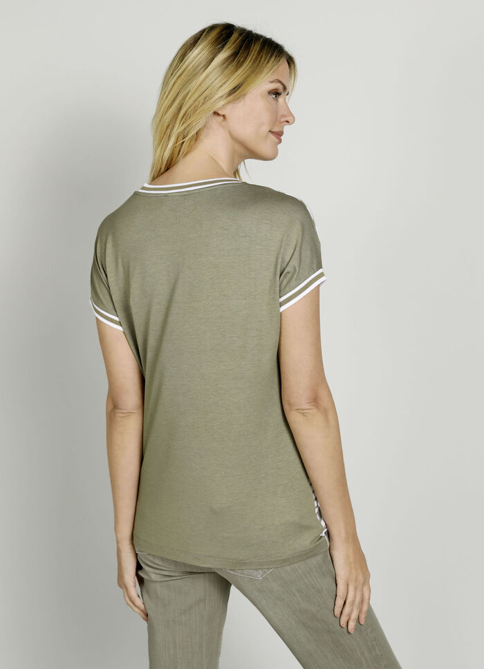 Shirt mit Mustermix-Motiv