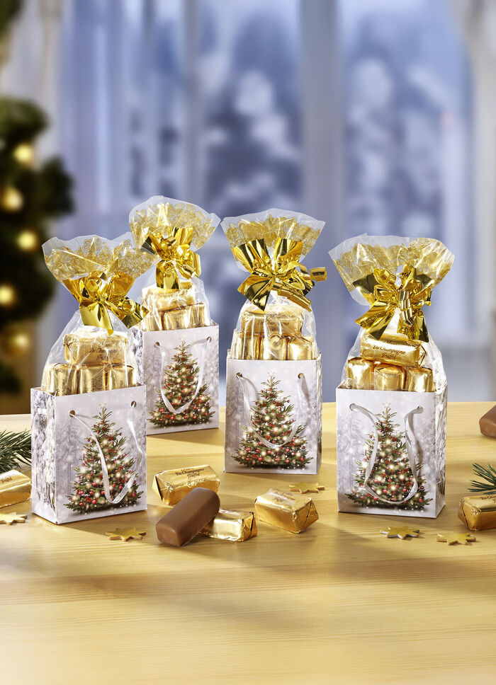 Weihnachtsbaum-T&uuml;tchen, 4er-Set 