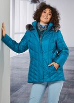 Jacke mit abnehmbarer Kapuze 