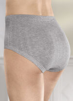 Fünferpack Slips mit Jacquard-Dessin