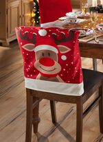 Stuhlhussen aus weichem Fleece 