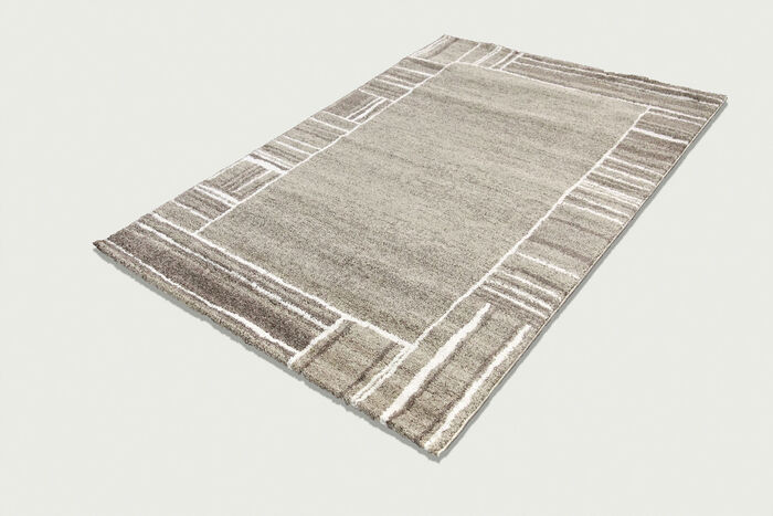 Br&uuml;cken und Teppiche mit fein gearbeiteter Bord&uuml;re BEIGE