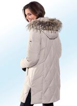 Daunen-Kurzmantel in 2 Farben mit Rautenstepp KITT