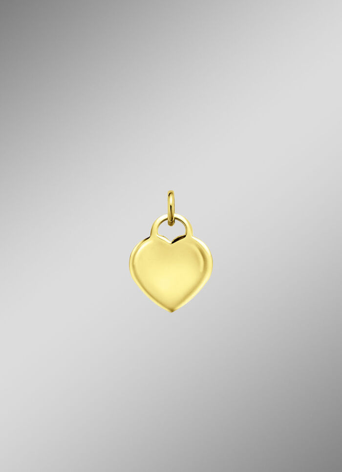 Ein tolles Geschenk: Herz-Anhänger aus Gold 585/- fein 