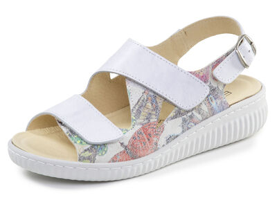 ELENA EDEN, bequeme Damen-Sandalen, Weite H, mit herausnehmbarem Fussbett 