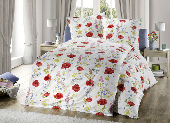 Bettwäsche-Garnitur ROT