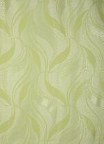 Dekoschal mit Kräuselband GRÜN