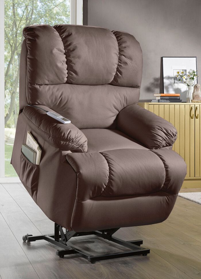 Relaxsessel mit komfortabler Kippfunktion BRAUN
