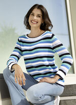 Pullover in Ringeldessin 