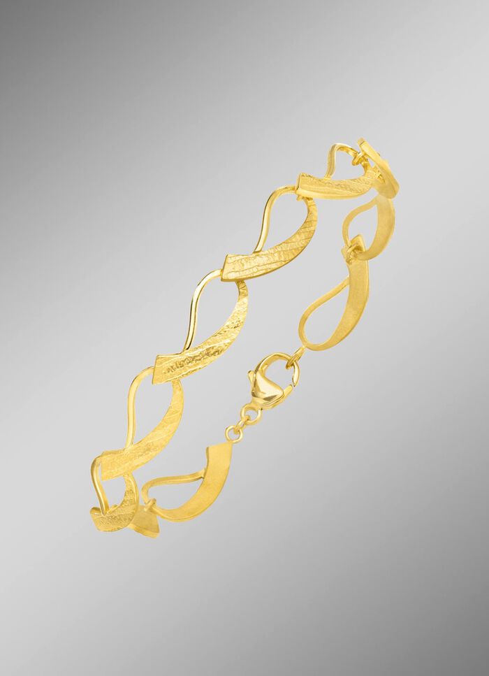 Vergoldetes Armband aus Silber 