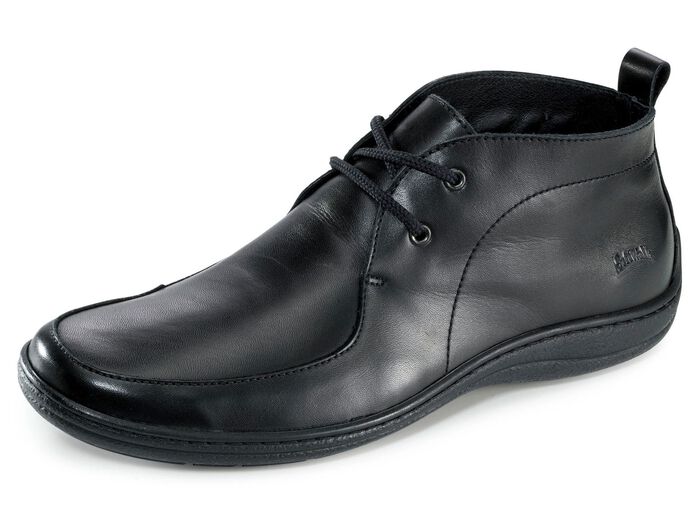 Schn&uuml;r-Bootie mit Wechselfussbett 