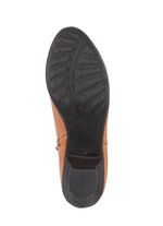 Andrea Conti, trendige Damen-Stiefeletten, mit Reissverschluss COGNAC