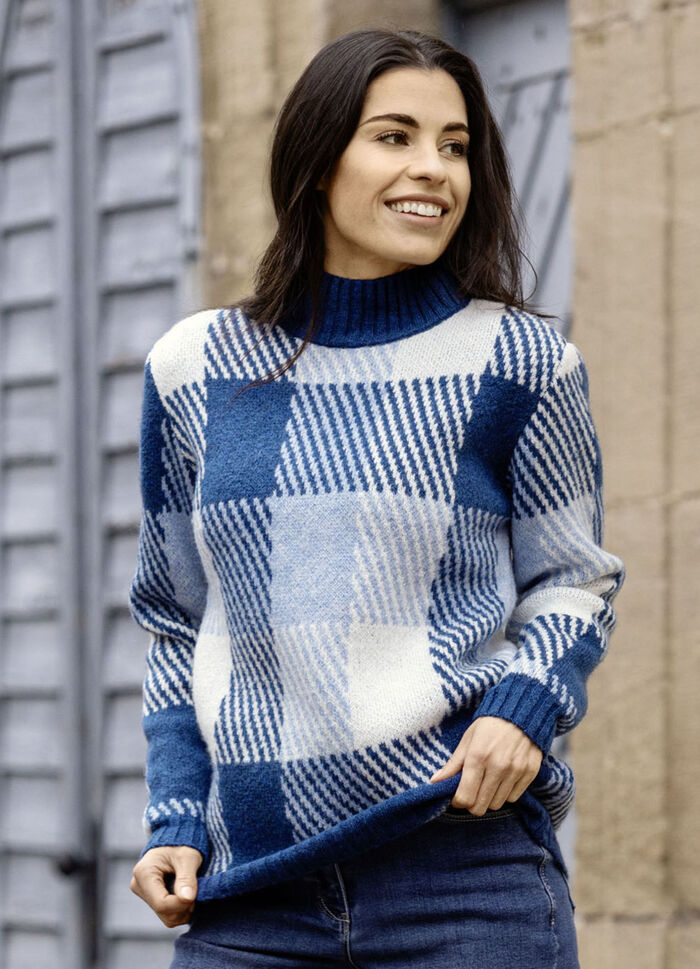 Pullover in Jacquard-Dessin 