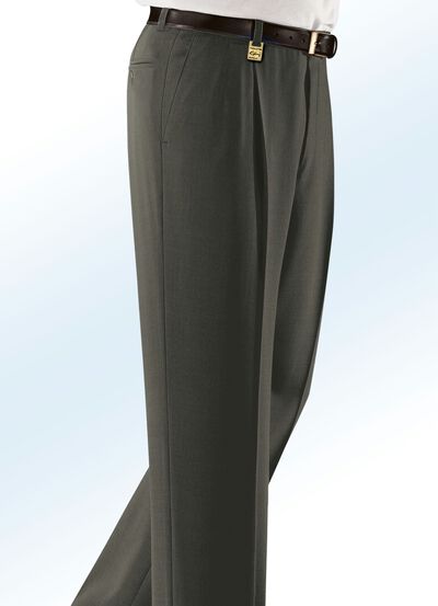 &laquo;Klaus Modelle&raquo;-Hose mit G&uuml;rtel in 4 Farben  