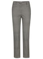 Hose in trendgenauer Dessinierung 