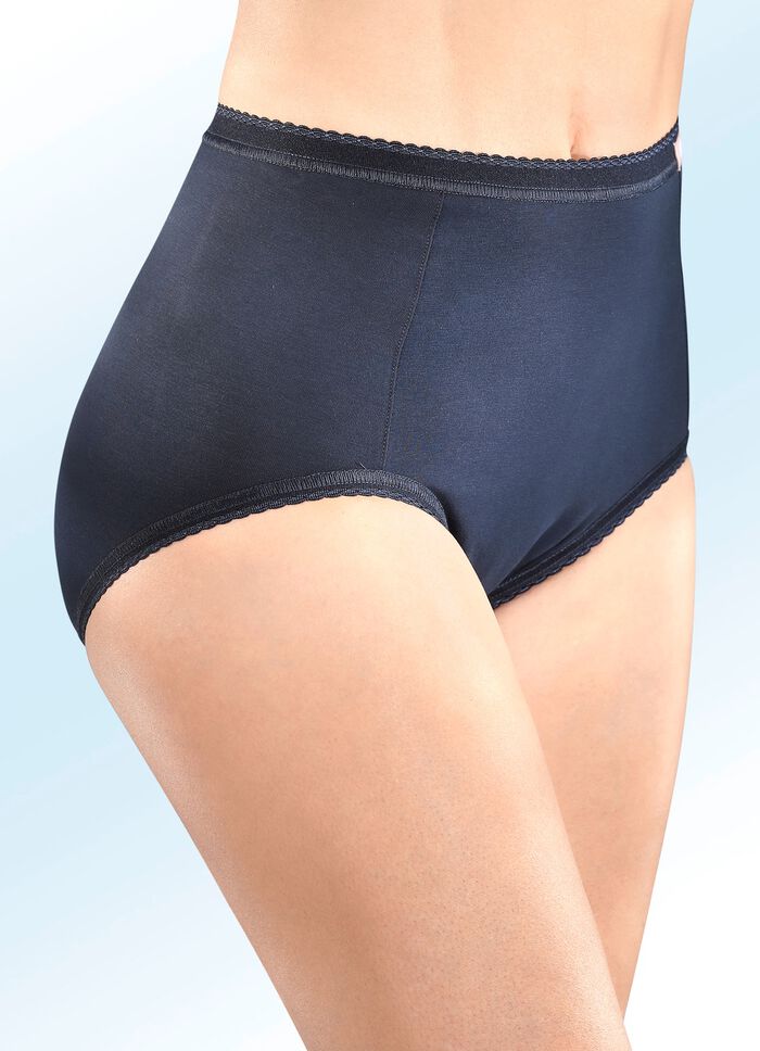Viererpack Slips mit verst&auml;rkter Bauchpartie 