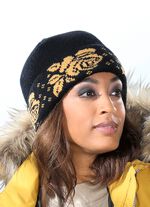 Warme Strick-M&uuml;tze 