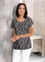 Shirt mit &uuml;berschnittenen Schulterpartie 