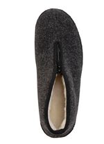 Textil-Stiefelette mit praktischem Reissverschluss SCHWARZ