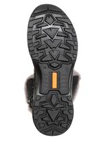 Gef&uuml;tterte Damen-Boots, Winterschuhe, Weite H, mit Reissverschluss SCHWARZ