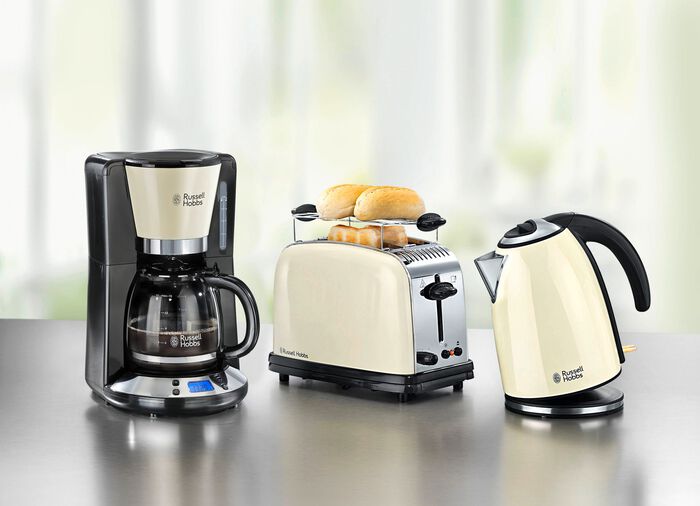 Fr&uuml;hst&uuml;cksserie aus hochwertigem lackiertem Edelstahl 