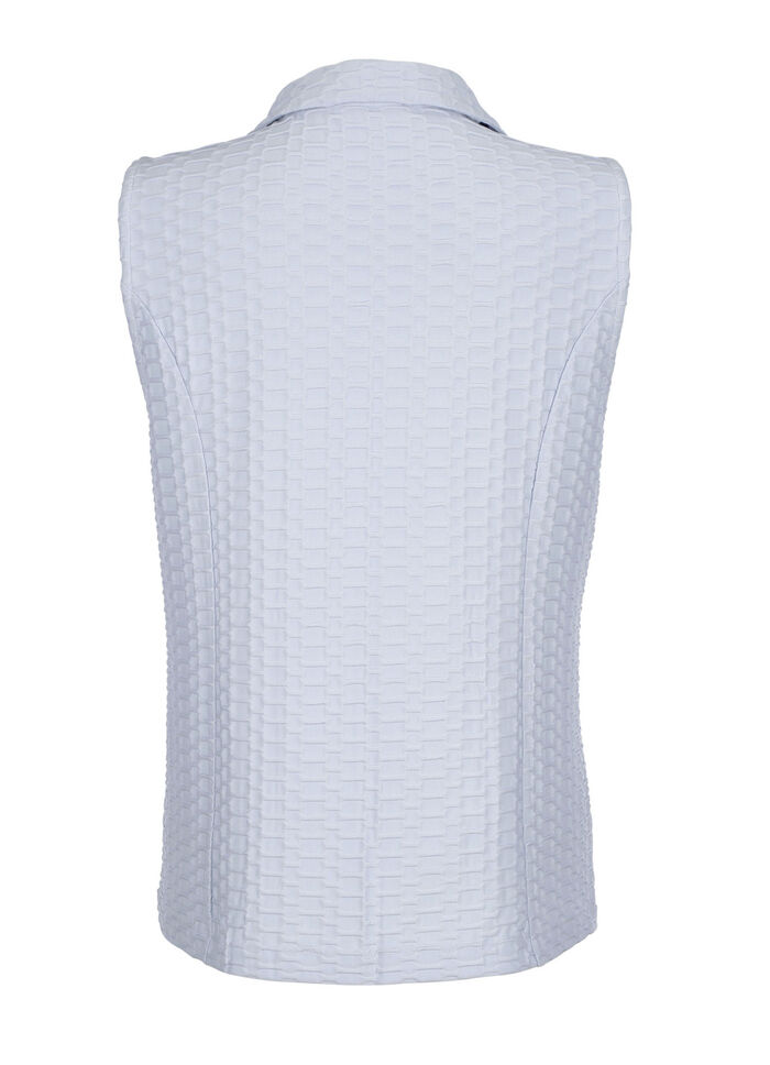 Shirtweste mit Stehkragen 
