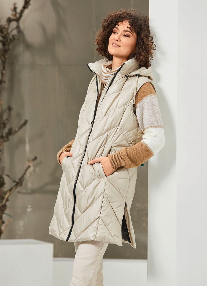 Longweste in 2 Farben 