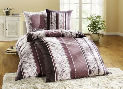 Kaeppel Bettw&auml;sche-Garnitur aus Barchent 