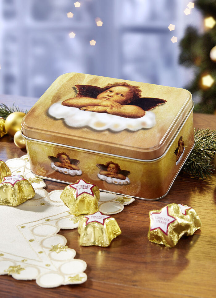 Metalldose Raphael mit süsser Füllung 