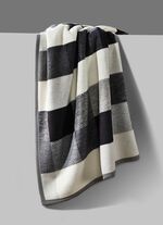 Schlafdecke &laquo;Cotton Home&raquo; in verschiedenen Farben GRAU KARIERT