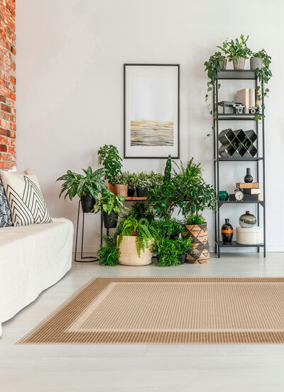 Brücken und Teppich für drinnen und draussen 