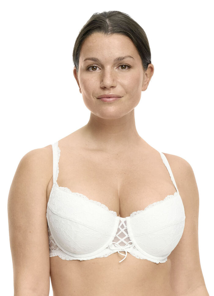 Susa Push-Up-Bügel-BH aus Elastikspitze 