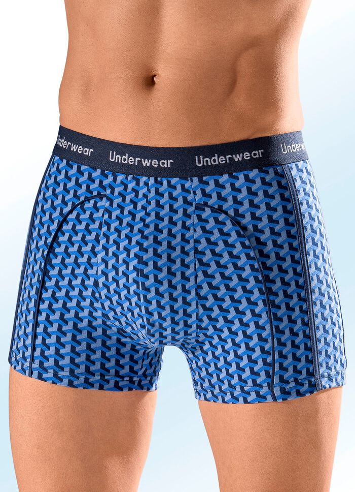 Dreierpack Pants mit Elastikbund 